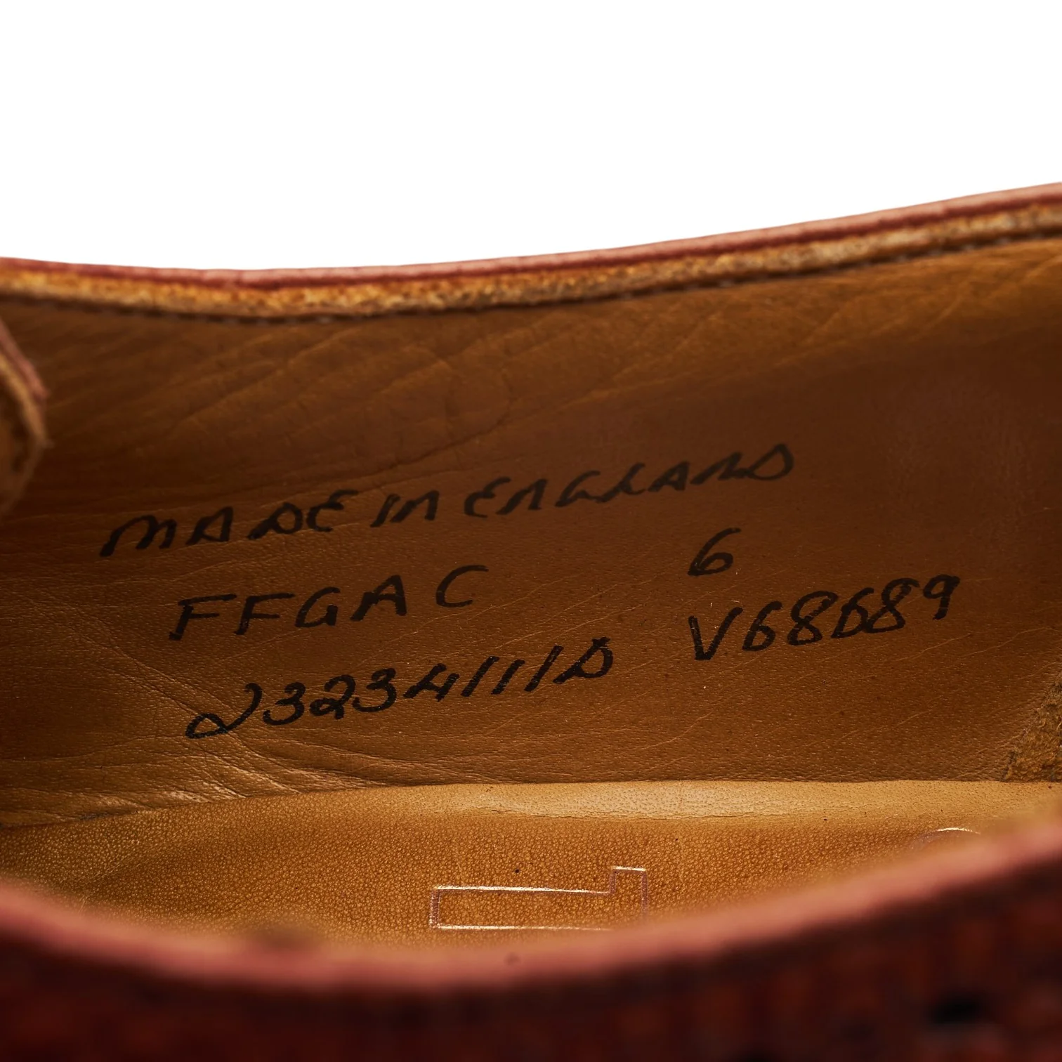 Women's Toast Oxblood Leather Derby Brogues UK 6 D - Image 7