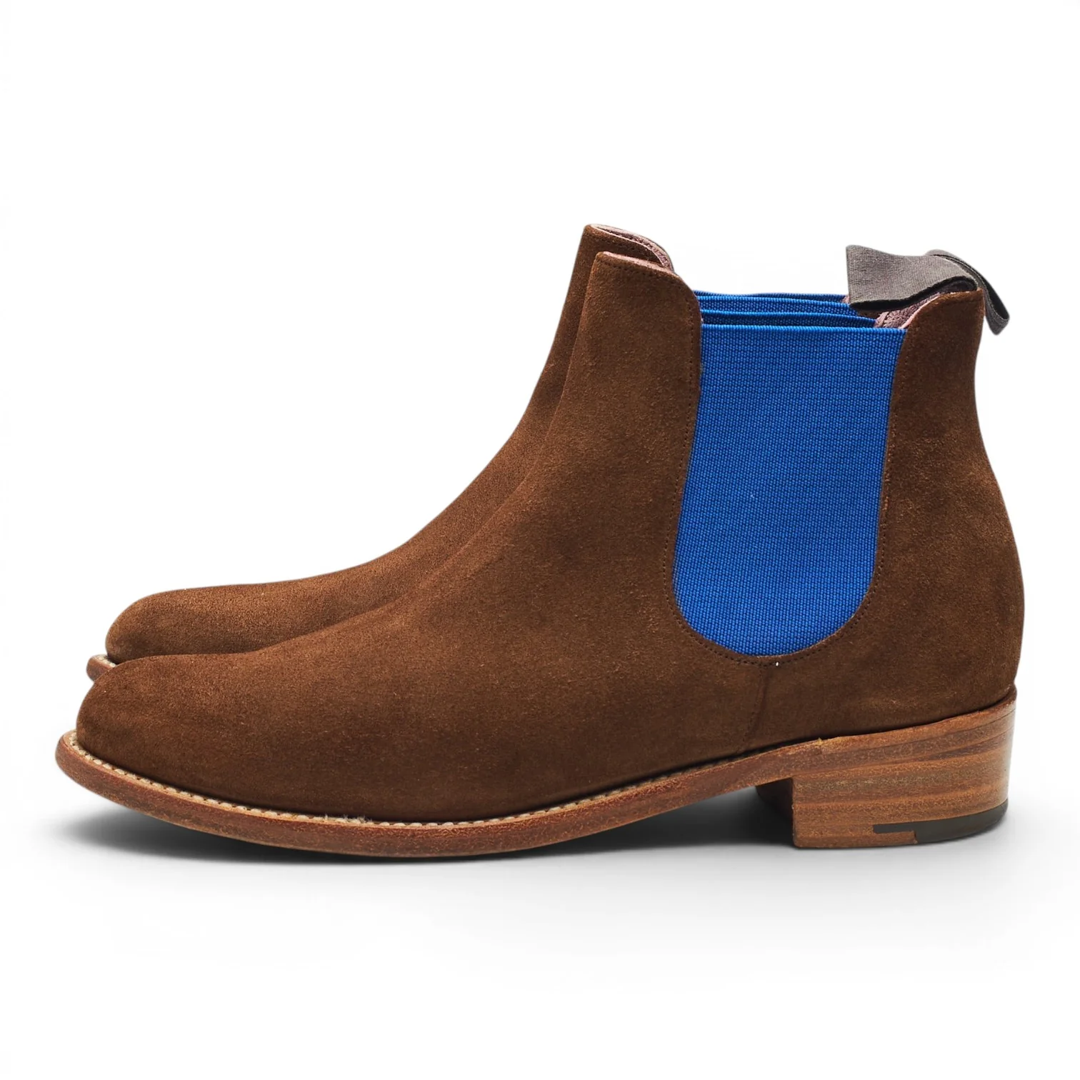 Women's 'Violet' Brown Suede Chelsea Boots UK 4 D - Image 3