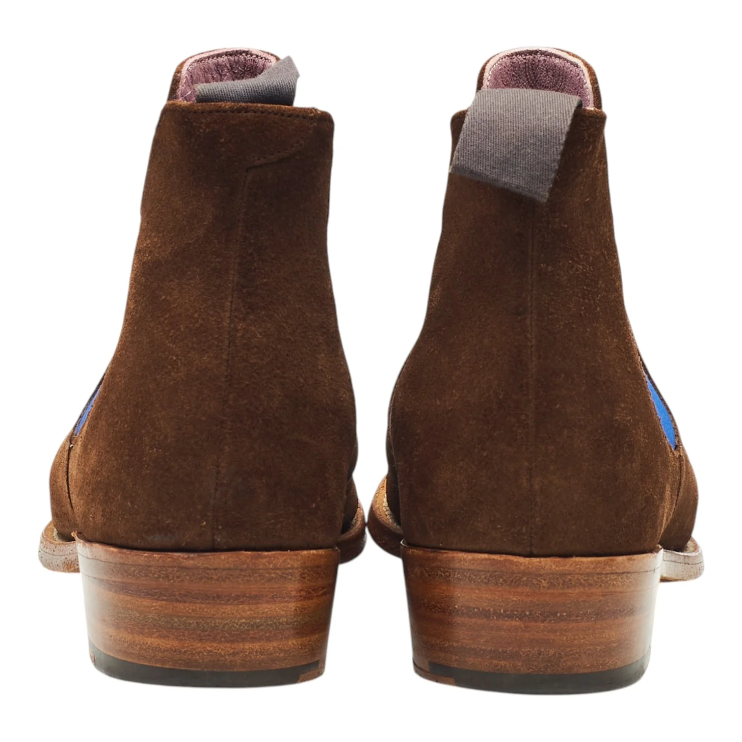 Women's 'Violet' Brown Suede Chelsea Boots UK 4 D - Image 4