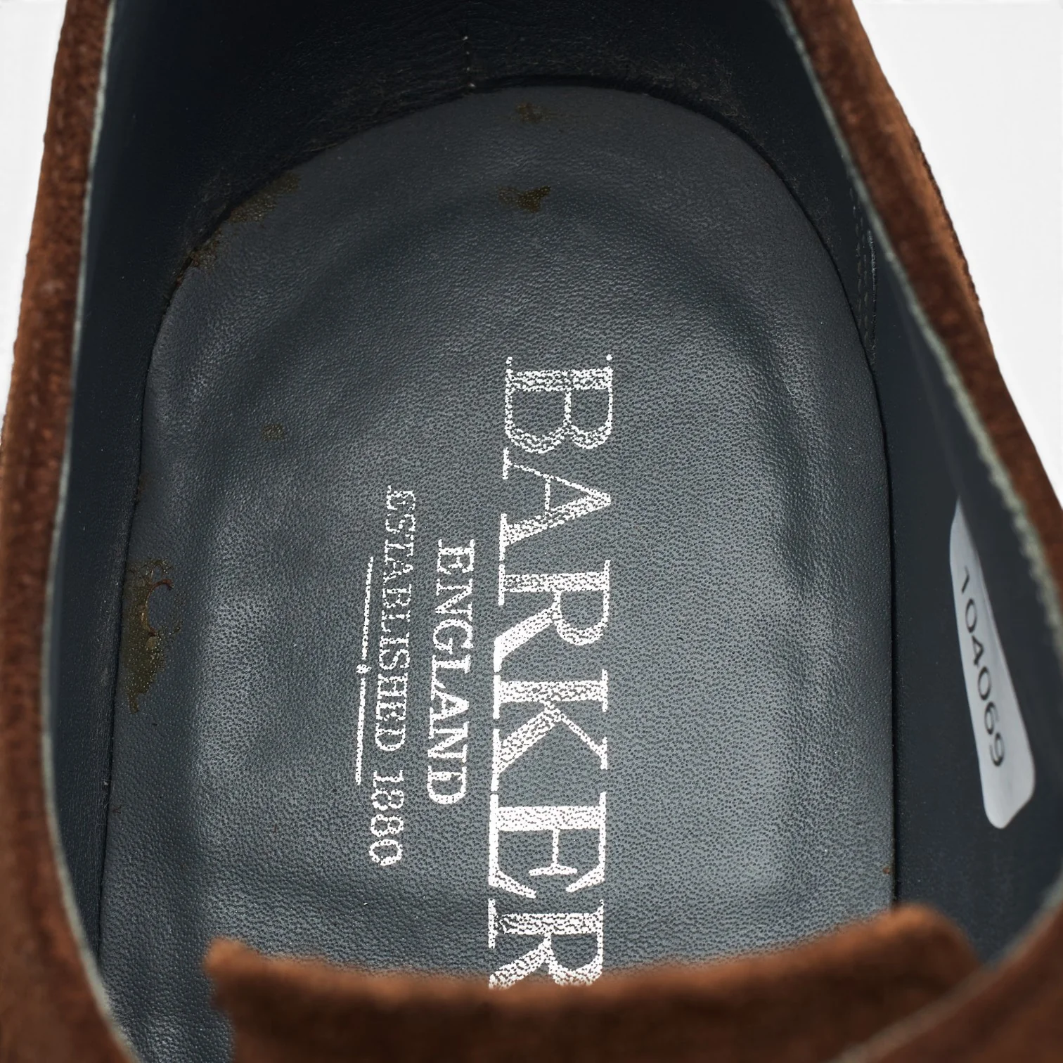 'Woodbridge' Brown Suede Derby Brogues UK 10 G - Image 7