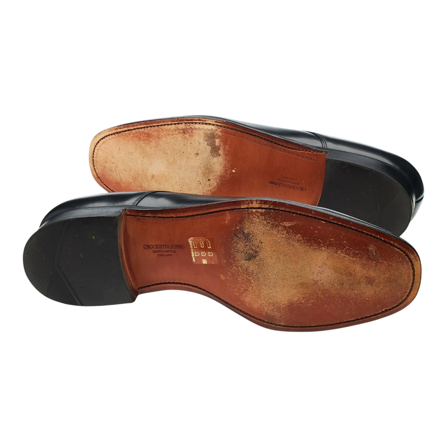 'Woodstock' Black Leather Derby UK 10.5 E - Image 5