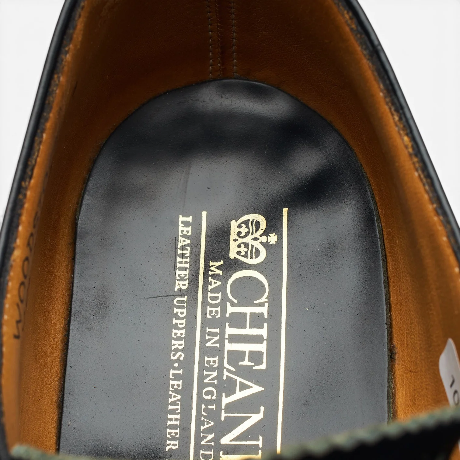 'Woodstock' Black Leather Oxford Brogues UK 8 F - Image 6